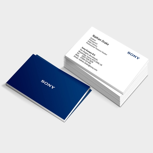 Picture of SUK Netherlands (Sony Corporation) Single BCard